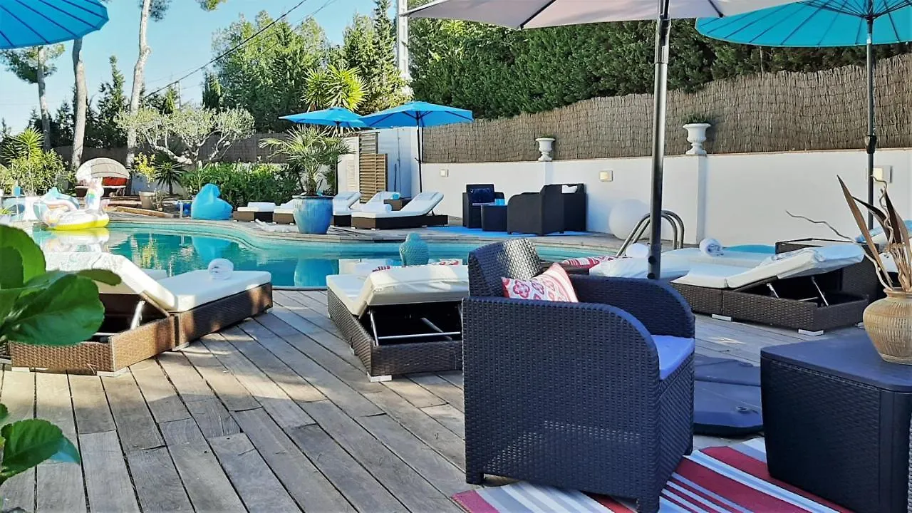 Gasthof Hotel La Cigaliere Sitges gay only Olivella